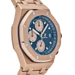Audemars Piguet Royal Oak Offshore 26238OR.OO.2000OR.01 Chronograph 'Brick' Rose Gold Blue Dial - 图片 3