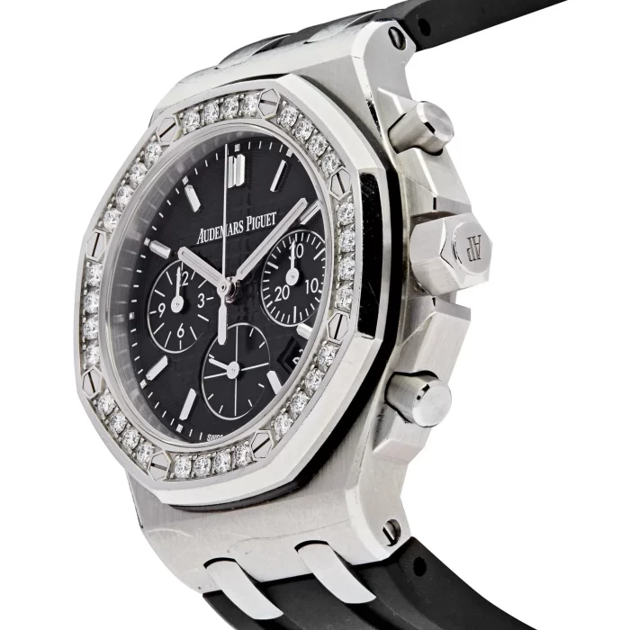 Audemars Piguet Royal Oak Offshore 26231ST.ZZ.D002CA.01 'Lady' Stainless Steel Black Dial Diamond Bezel (2018) - 图片 4