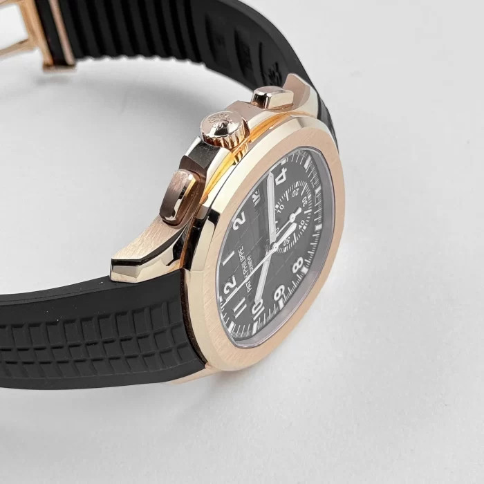 Patek Philippe Aquanaut 5968R-001 Chronograph Rose Gold Brown Dial - 图片 4