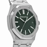 Audemars Piguet Royal Oak Selfwinding 15510ST.OO.1320ST.09 Stainless Steel Green Dial (2024) - 图片 3