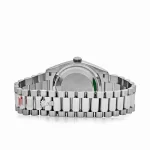 Rolex Day-Date 128239 White Gold Pink Opal Diamond Roman Numerals Dial - Image 7