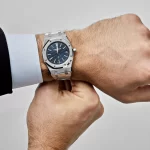 Audemars Piguet Royal Oak 15202ST.OO.1240ST.01 'Jumbo' Extra-Thin Stainless Steel Blue Dial - 图片 5
