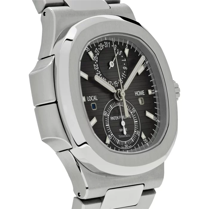 Patek Philippe Nautilus 5990/1A-001 'Tiffany & Co.' Travel Time Chronograph - 图片 5
