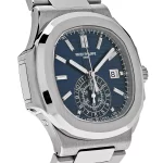 Patek Philippe Nautilus 5976/1G-001 '40th Anniversary' Chronograph White Gold Blue Diamond Dial Limited Edition - 图片 6