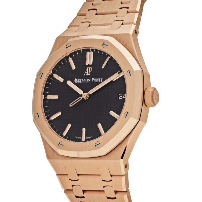 Audemars Piguet Royal Oak 15500OR.OO.1220OR.01 Selfwinding Rose Gold Black Dial - 图片 5