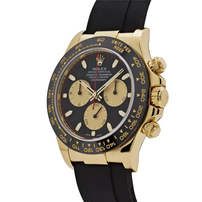 Rolex Daytona 116518LN 'Paul Newman' Yellow Gold Black Dial - 图片 5