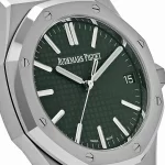 Audemars Piguet Royal Oak Selfwinding 15510ST.OO.1320ST.09 Stainless Steel Green Dial (2024) - 图片 4