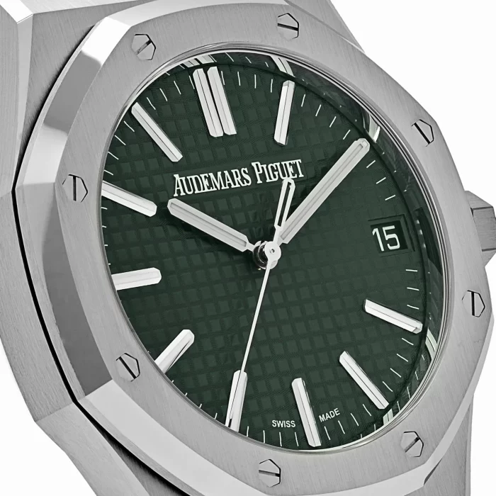 Audemars Piguet Royal Oak Selfwinding 15510ST.OO.1320ST.09 Stainless Steel Green Dial (2024) - 图片 4