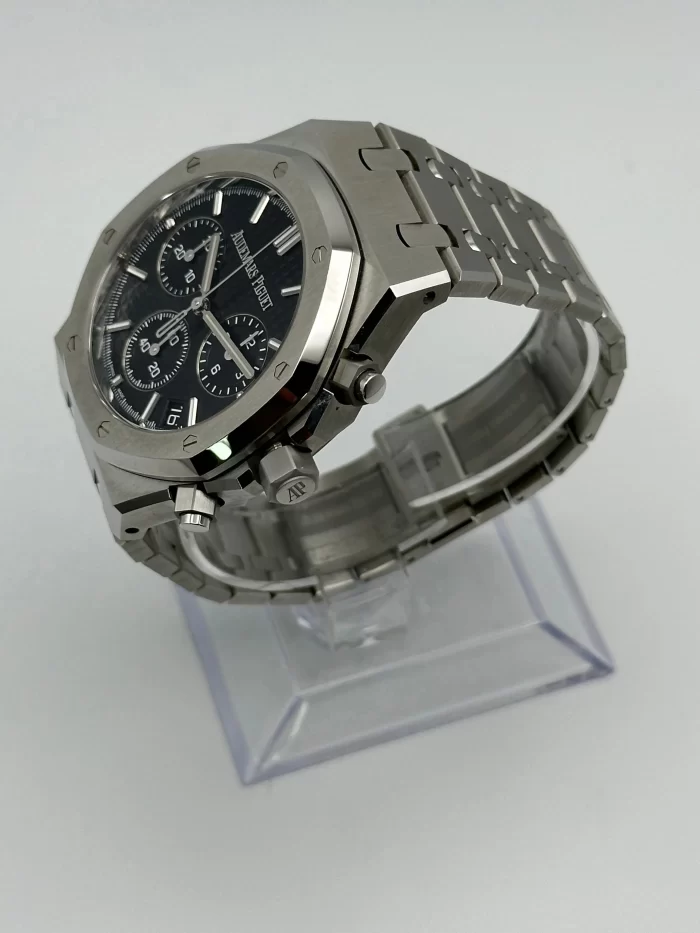Audemars Piguet Royal Oak 26240ST.OO.1320ST.02 Selfwinding Chronograph '50th Anniversary' Stainless Steel Black Dial - 图片 5