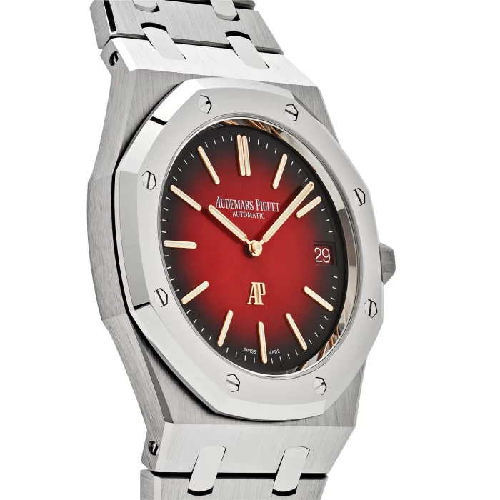 Audemars Piguet Royal Oak 16202XT.OO.1240XT.01 'Jumbo' Extra-Thin Titanium Burgundy Dial - 图片 3
