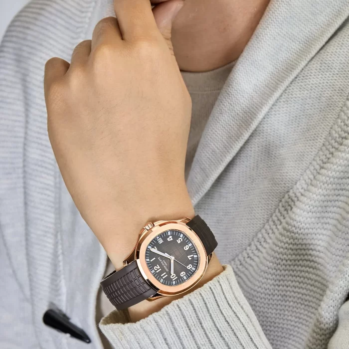 Patek Philippe Aquanaut 5167R-001 Rose Gold Brown Dial - 图片 2
