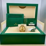 Rolex Day-Date 128238 Yellow Gold Champagne Diamond Dial - 图片 5