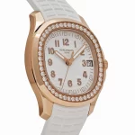 Patek Philippe Aquanaut Luce 5268/200R-001 Rose Gold Diamond Bezel White Dial - 图片 6