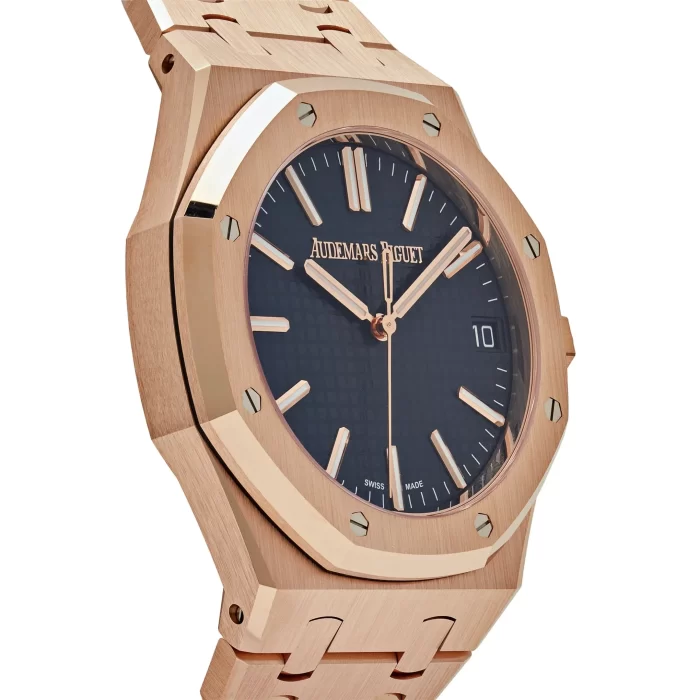 Audemars Piguet Royal Oak Selfwinding 15510OR.OO.1320OR.03 Rose Gold Blue Dial (2024) - 图片 3
