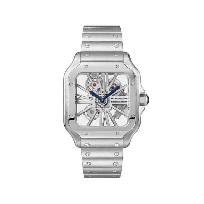 Santos de Cartier Skeleton WHSA0015 Stainless Steel - 图片 1