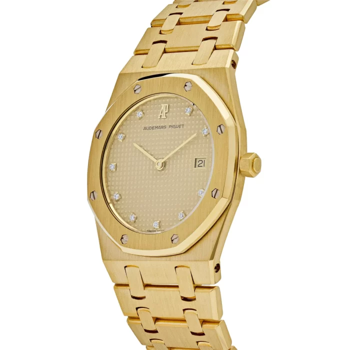 Audemars Piguet Royal Oak 56175BA Vintage Yellow Gold Champagne Dial - 图片 5