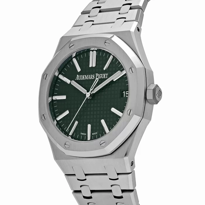 Audemars Piguet Royal Oak Selfwinding 15510ST.OO.1320ST.09 Stainless Steel Green Dial (2024) - 图片 5