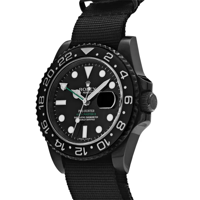 Rolex GMT-Master II 116710LN Pro Hunter Stealth Black-PVD Steel - 图片 7