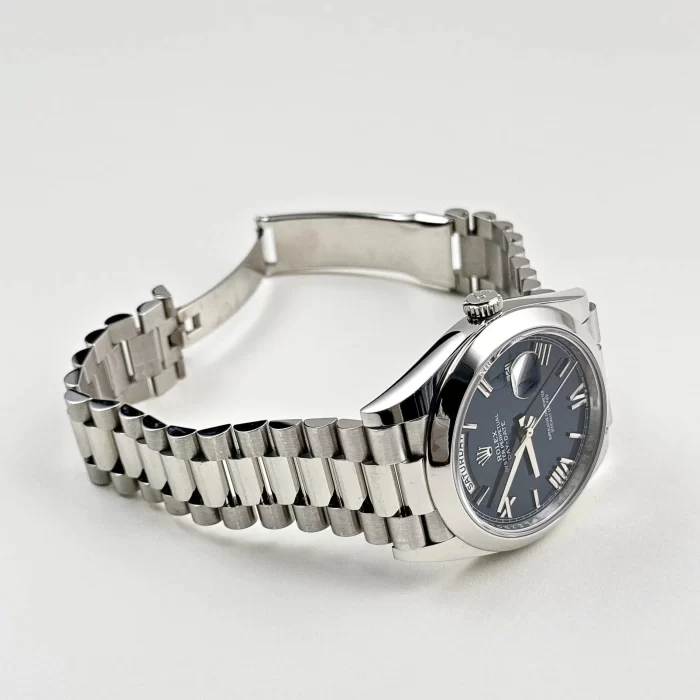 Rolex Day-Date 228206 Platinum Blue Dial - 图片 7