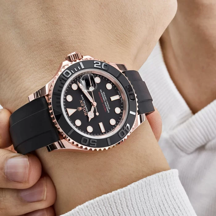 Rolex Yacht-Master 126655 Rose Gold Black Dial - 图片 2