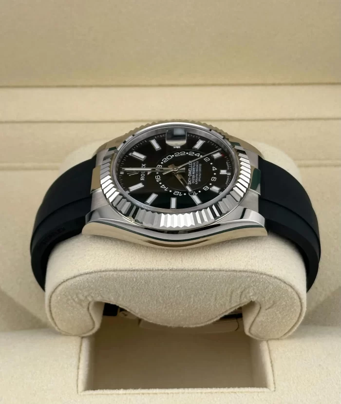 Rolex Sky-Dweller 336239 White Gold Black Dial Oysterflex (2024) - 图片 5