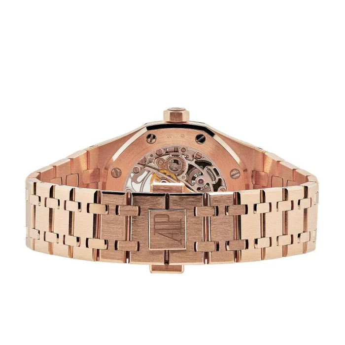 Audemars Piguet Royal Oak 15467OR.OO.1256OR.01 Double Balance Wheel Openworked Rose Gold - 图片 5