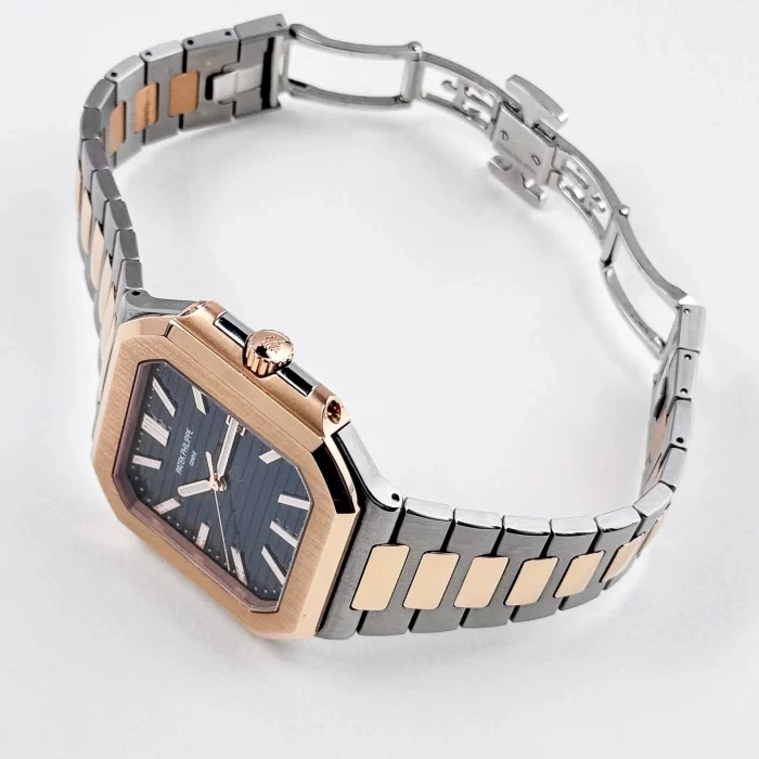 Patek Philippe Cubitus 5821/1AR-001 Stainless Steel Rose Gold Blue Dial - 图片 6
