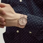 Rolex Day-Date 228235 Rose Gold Sundust Roman Dial - Image 8