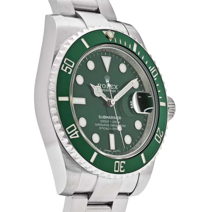 Rolex Submariner Date 116610LV 'Hulk' Stainless Steel Green Dial - 图片 8