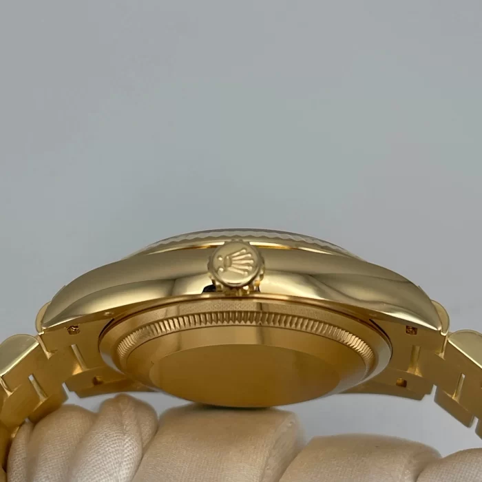 Rolex Day-Date 128238 Yellow Gold Champagne Diamond Dial - 图片 8